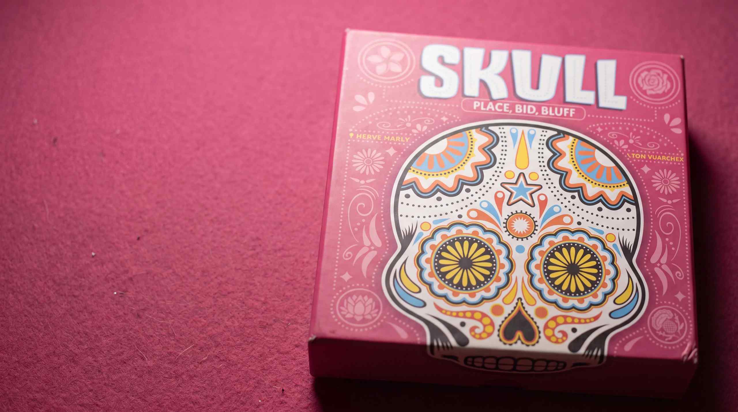 An image of the board game Skull
